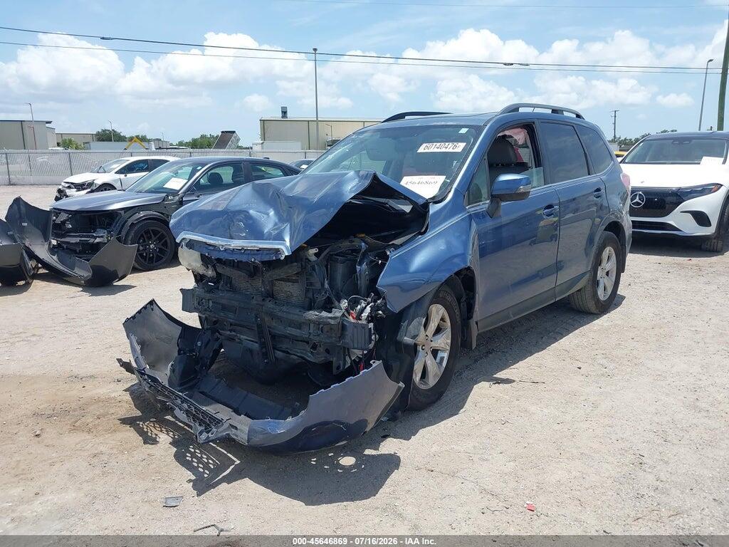 JF2SJAMC0EH426636 2014 SUBARU FORESTER photo no. 2