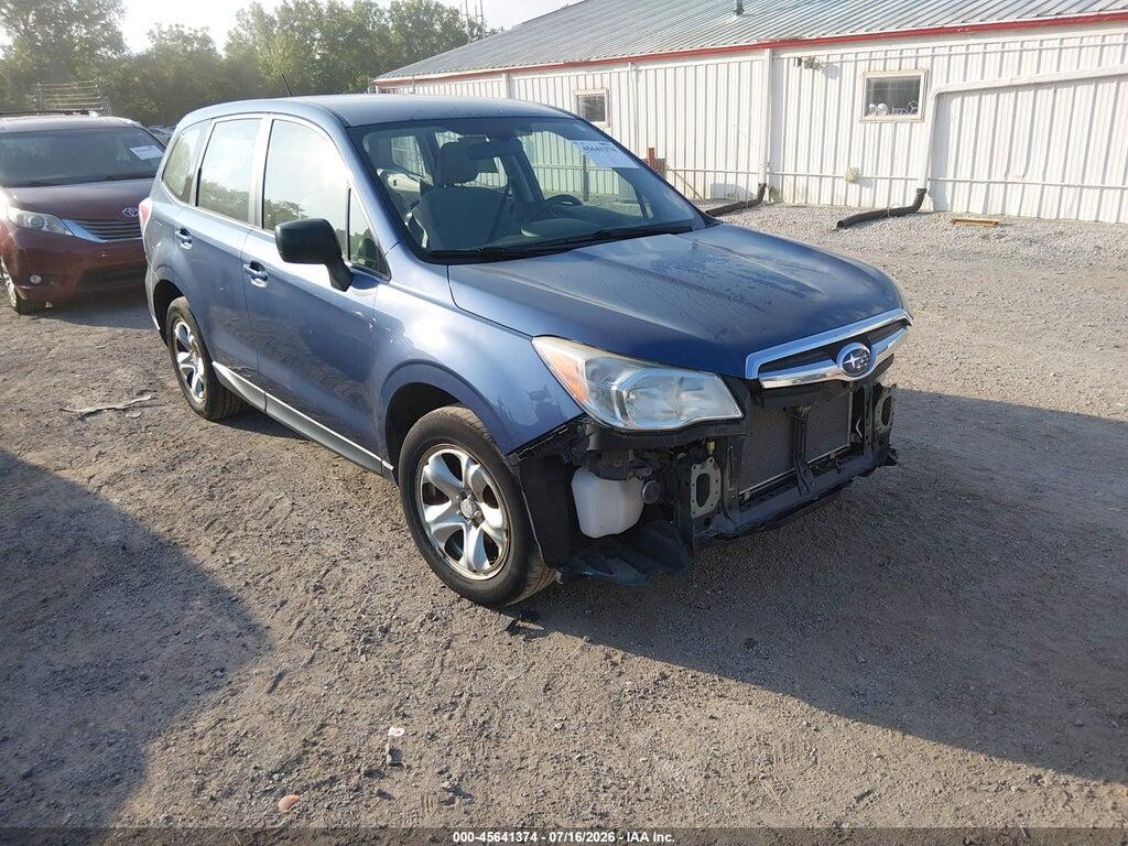 JF2SJAAC2EH477706 2014 SUBARU FORESTER photo no. 1