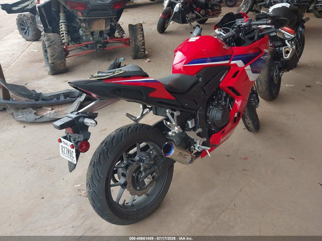 MLHPC7050S5100483 2025 HONDA CBR500 photo no. 4