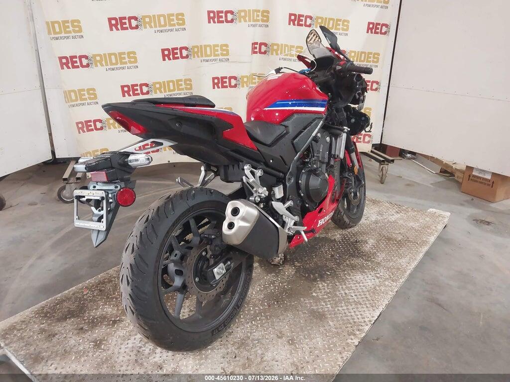 MLHPC7056S5101931 2025 HONDA CBR500 photo no. 4