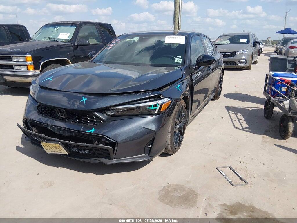 2HGFE2F53SH599258 2025 HONDA CIVIC photo no. 2