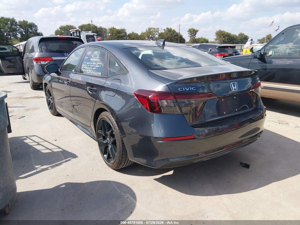 2HGFE2F53SH599258 2025 HONDA CIVIC photo no. 3