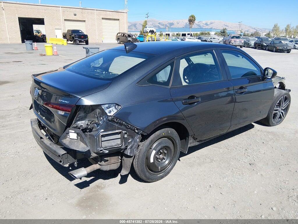2HGFE2F51SH529547 2025 HONDA CIVIC photo no. 4