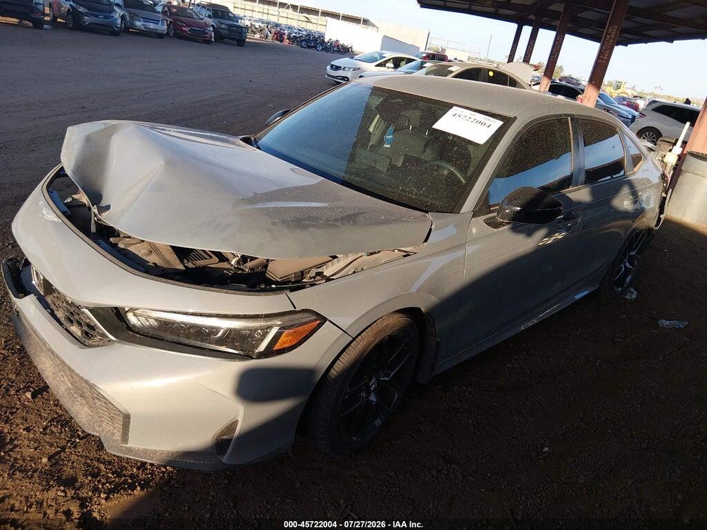 2HGFE2F54SH606752 2025 HONDA CIVIC photo no. 2