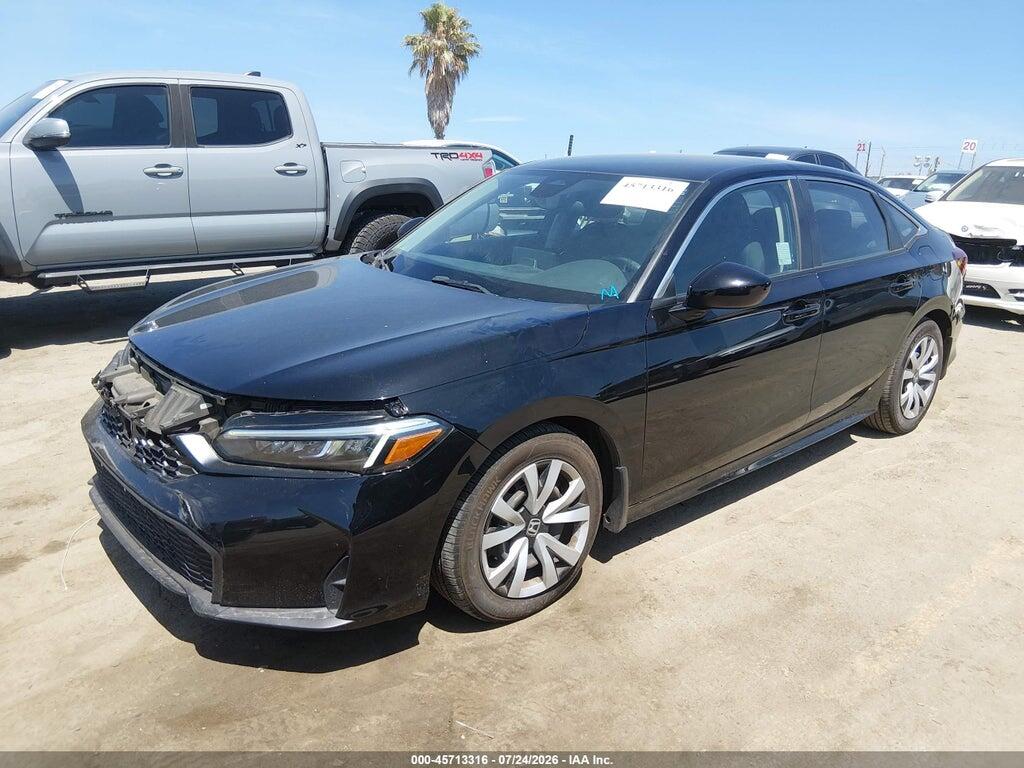 2HGFE2F2XSH522828 2025 HONDA CIVIC photo no. 2