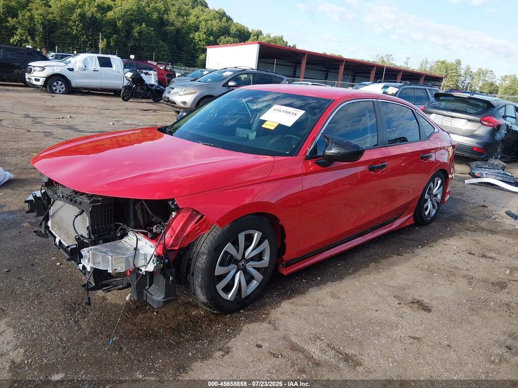2HGFE2F26SH549301 2025 HONDA CIVIC photo no. 2