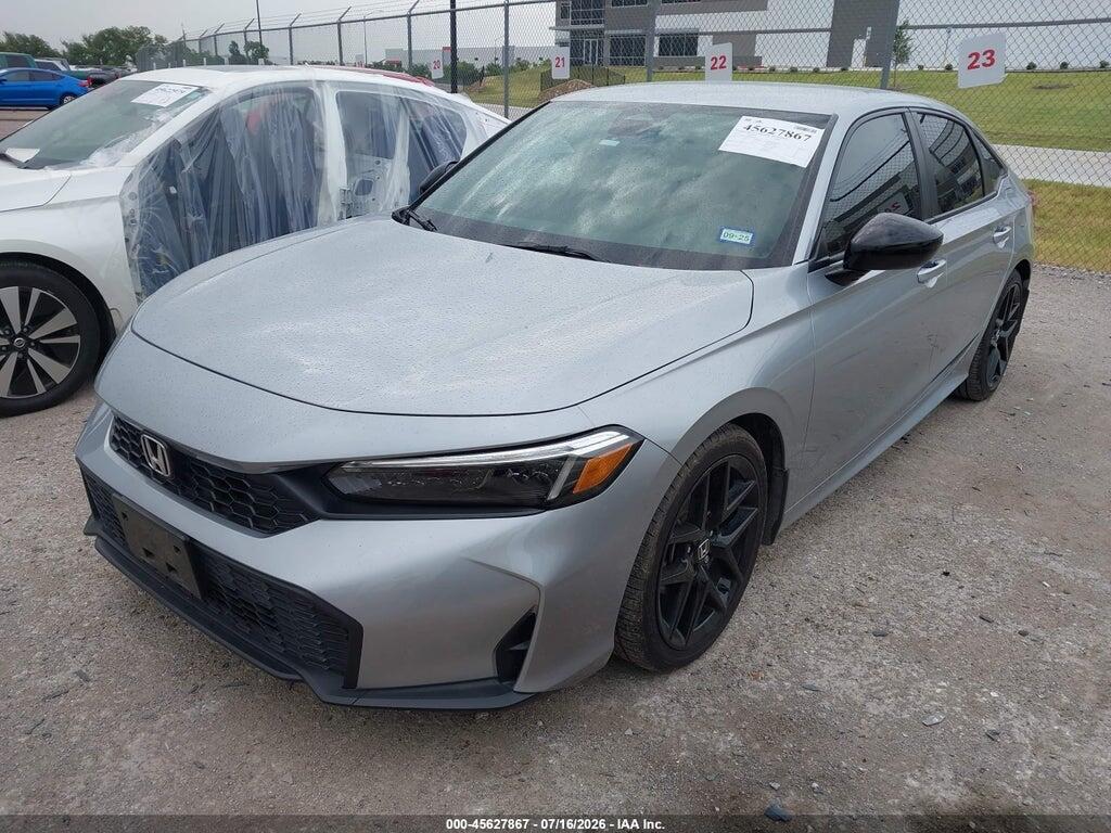 2HGFE2F5XSH506381 2025 HONDA CIVIC photo no. 2