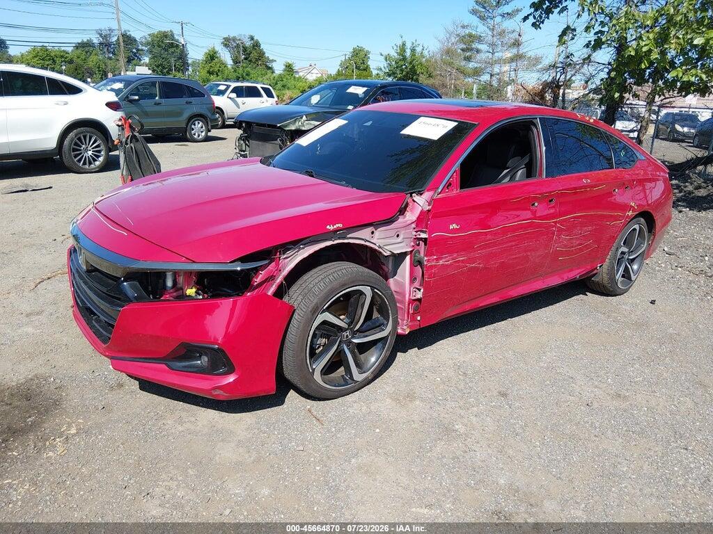 1HGCV2F33NA007006 2022 HONDA ACCORD photo no. 2