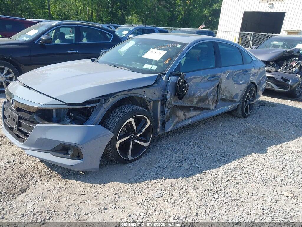 1HGCV2F32NA015744 2022 HONDA ACCORD photo no. 2