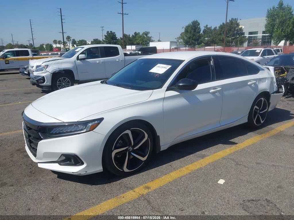 1HGCV1F43NA062817 2022 HONDA ACCORD photo no. 2