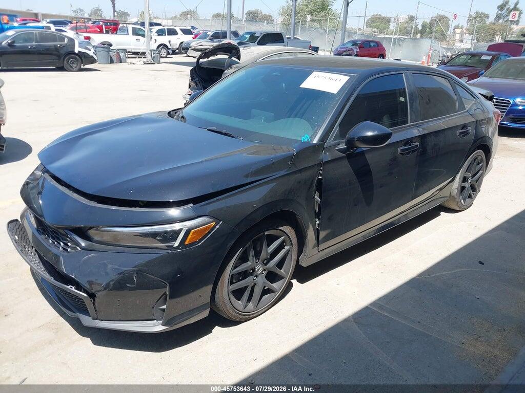 2HGFE4F8XSH332575 2025 HONDA CIVIC HYBRID photo no. 2