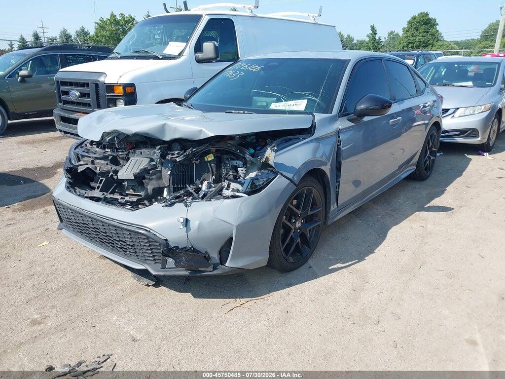 2HGFE4F85SH307633 2025 HONDA CIVIC HYBRID photo no. 2