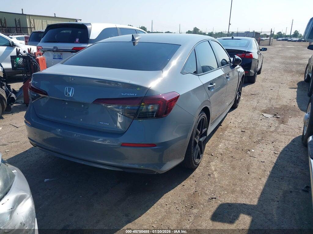 2HGFE4F85SH307633 2025 HONDA CIVIC HYBRID photo no. 4