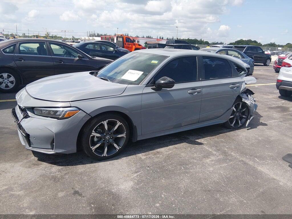 2HGFE4F82SH301708 2025 HONDA CIVIC HYBRID photo no. 2