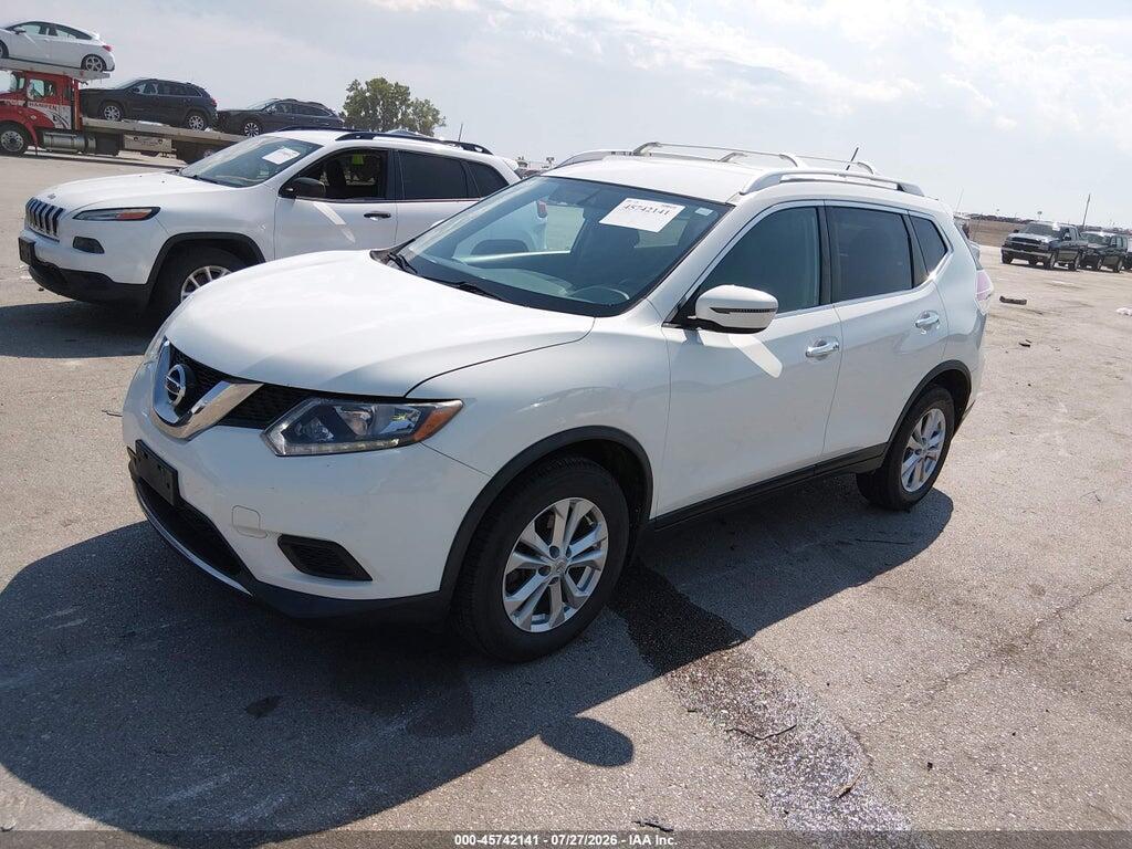 KNMAT2MVXGP690371 2016 NISSAN ROGUE photo no. 2
