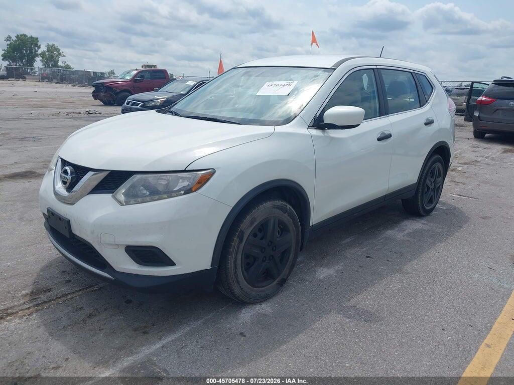 KNMAT2MV5GP603153 2016 NISSAN ROGUE photo no. 2