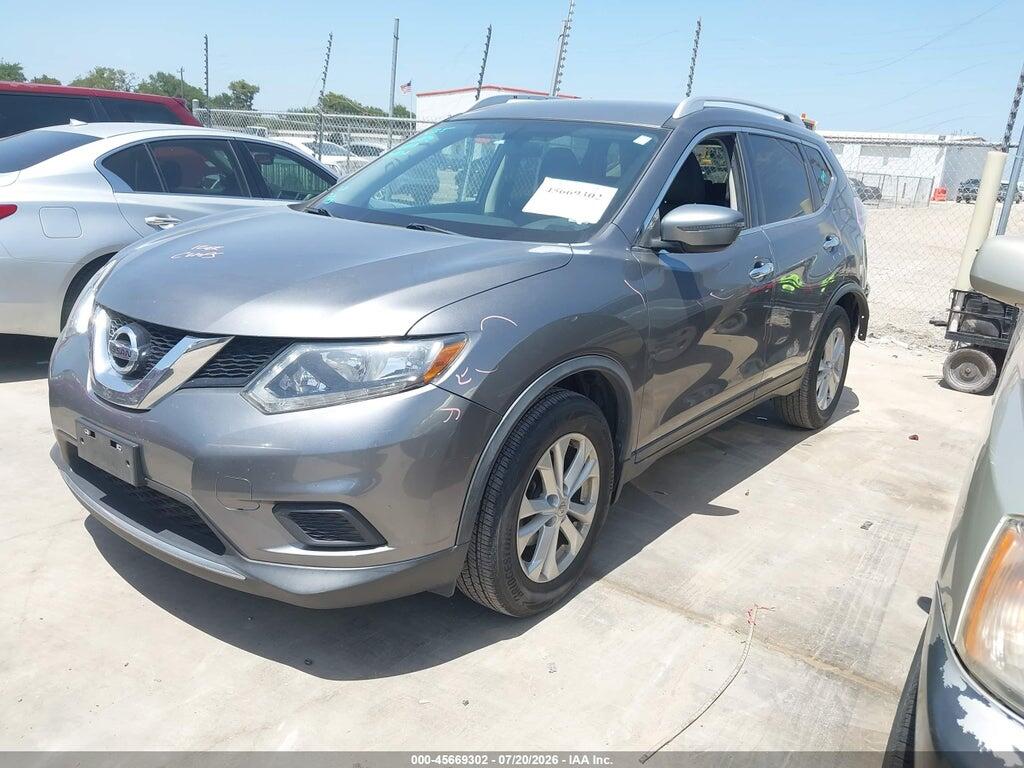 KNMAT2MTXGP689283 2016 NISSAN ROGUE photo no. 2
