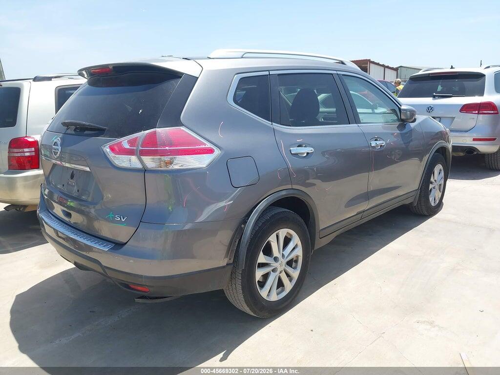 KNMAT2MTXGP689283 2016 NISSAN ROGUE photo no. 4