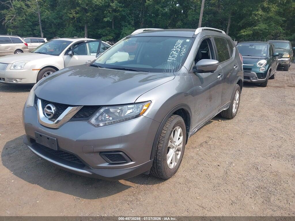KNMAT2MV5GP629140 2016 NISSAN ROGUE photo no. 2