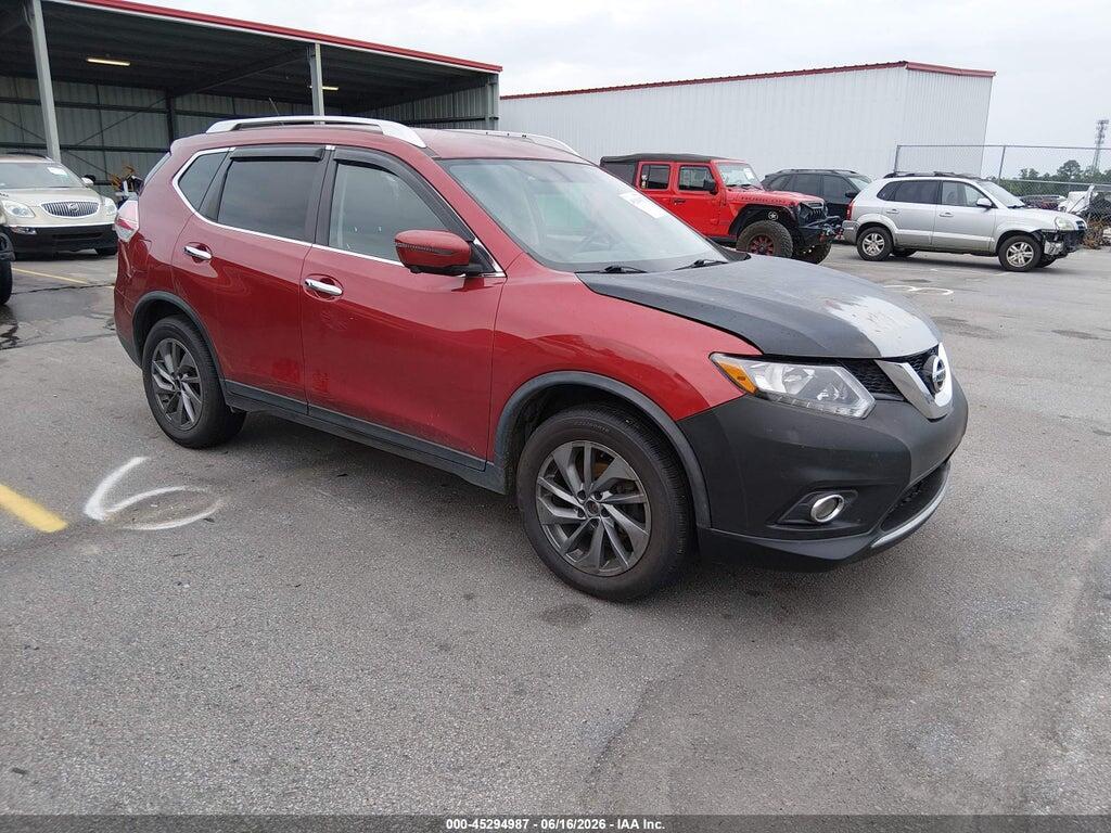 KNMAT2MV8GP690370 2016 NISSAN ROGUE photo no. 1