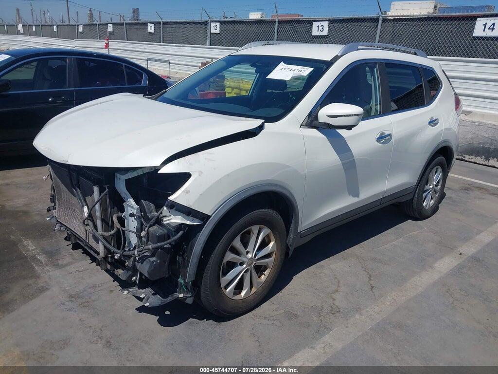 KNMAT2MT1GP636360 2016 NISSAN ROGUE photo no. 2