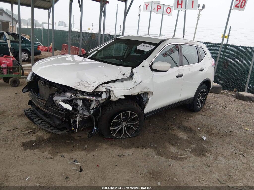 KNMAT2MT4GP704828 2016 NISSAN ROGUE photo no. 2