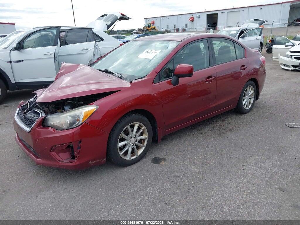 JF1GJAC67EH013652 2014 SUBARU IMPREZA photo no. 2