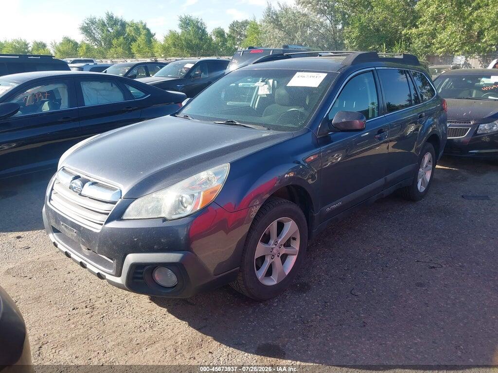 4S4BRBDC4E3237607 2014 SUBARU OUTBACK photo no. 2