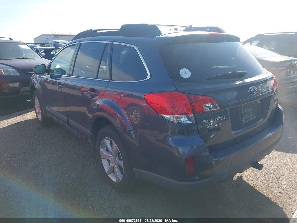4S4BRBDC4E3237607 2014 SUBARU OUTBACK photo no. 3