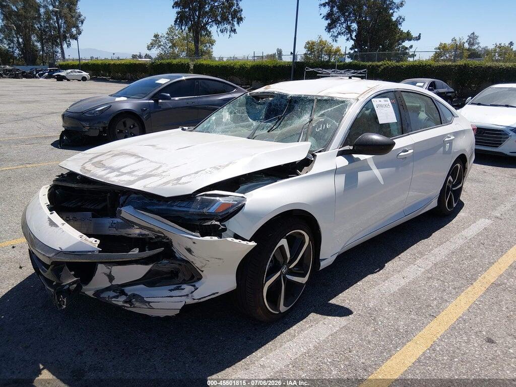 1HGCV1F46NA066232 2022 HONDA ACCORD photo no. 2