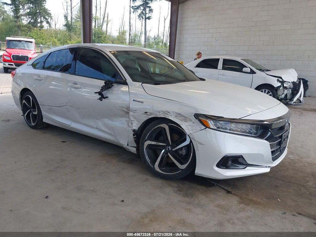 1HGCV3F26NA016862 2022 HONDA ACCORD HYBRID photo no. 1