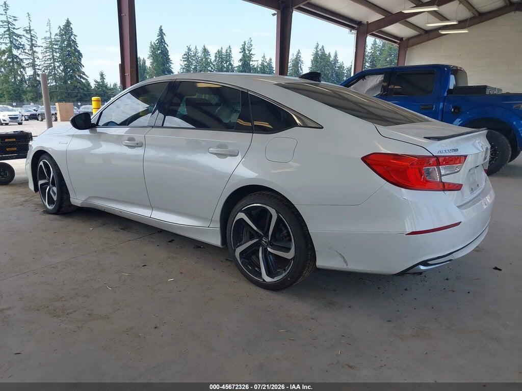 1HGCV3F26NA016862 2022 HONDA ACCORD HYBRID photo no. 3