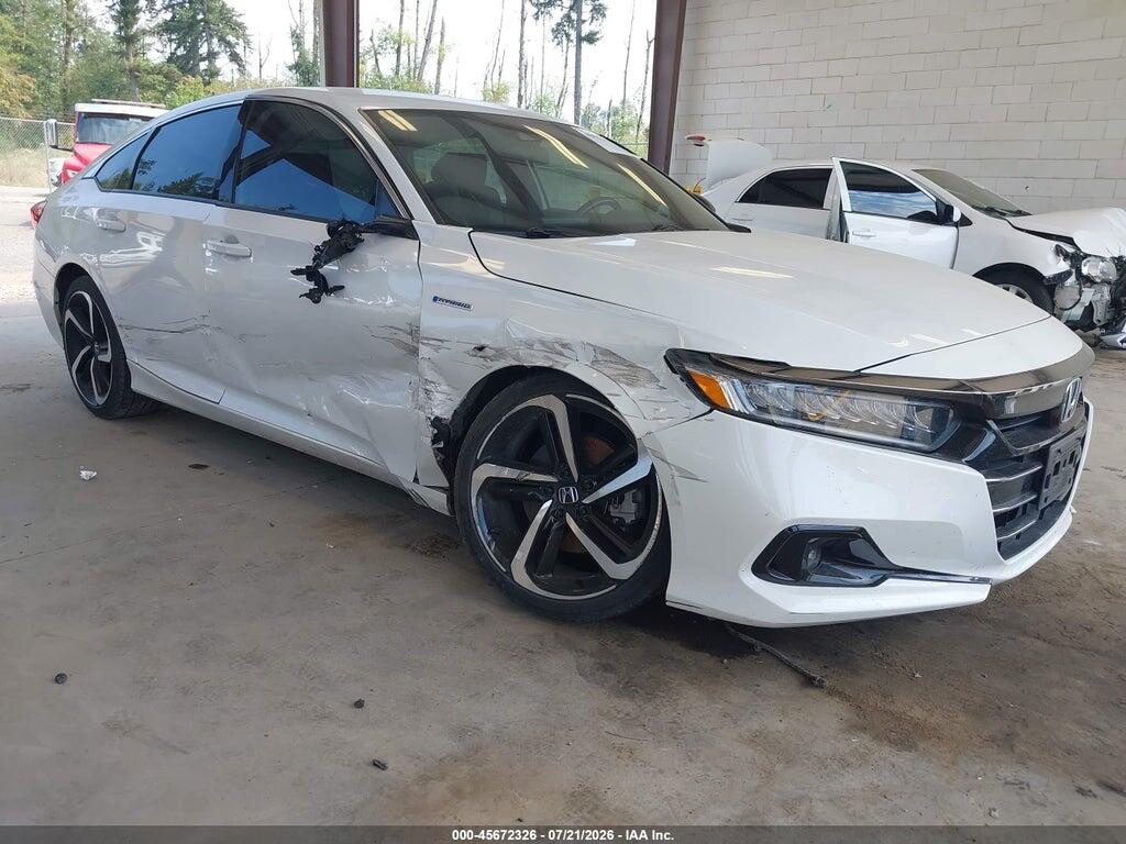 1HGCV3F26NA016862 2022 HONDA ACCORD HYBRID photo no. 6