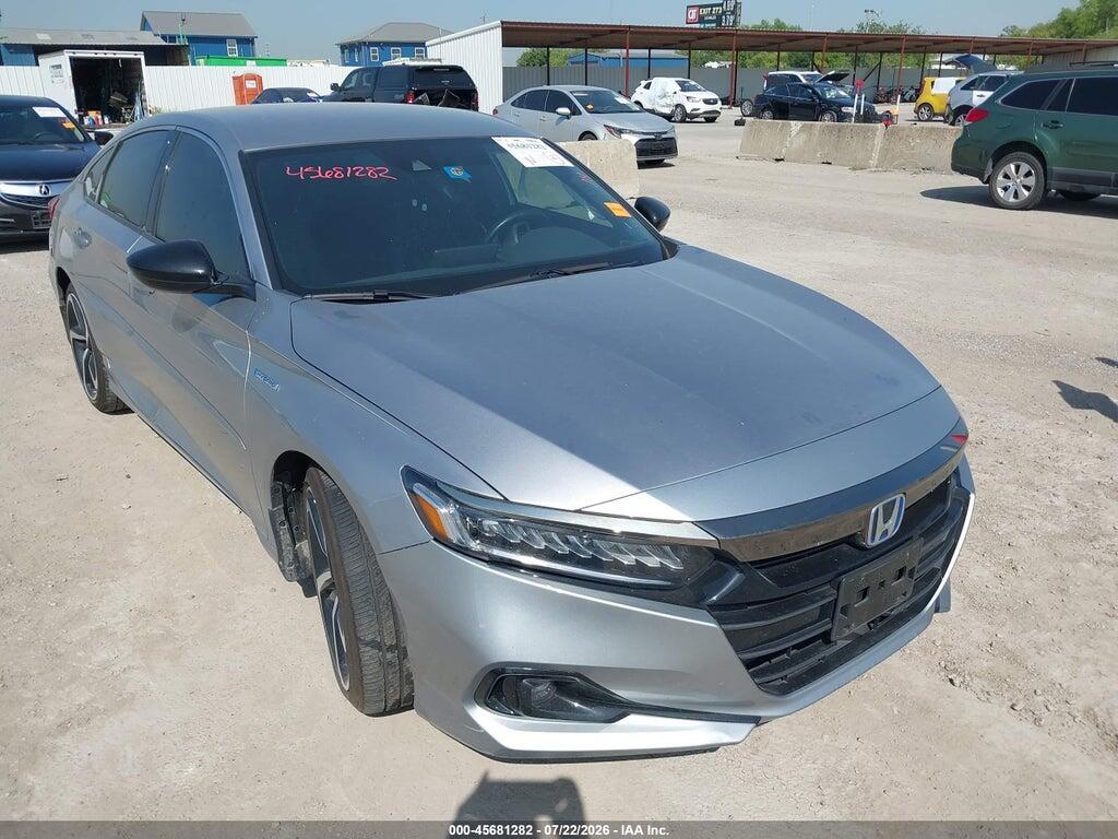 1HGCV3F25NA047262 2022 HONDA ACCORD HYBRID photo no. 1
