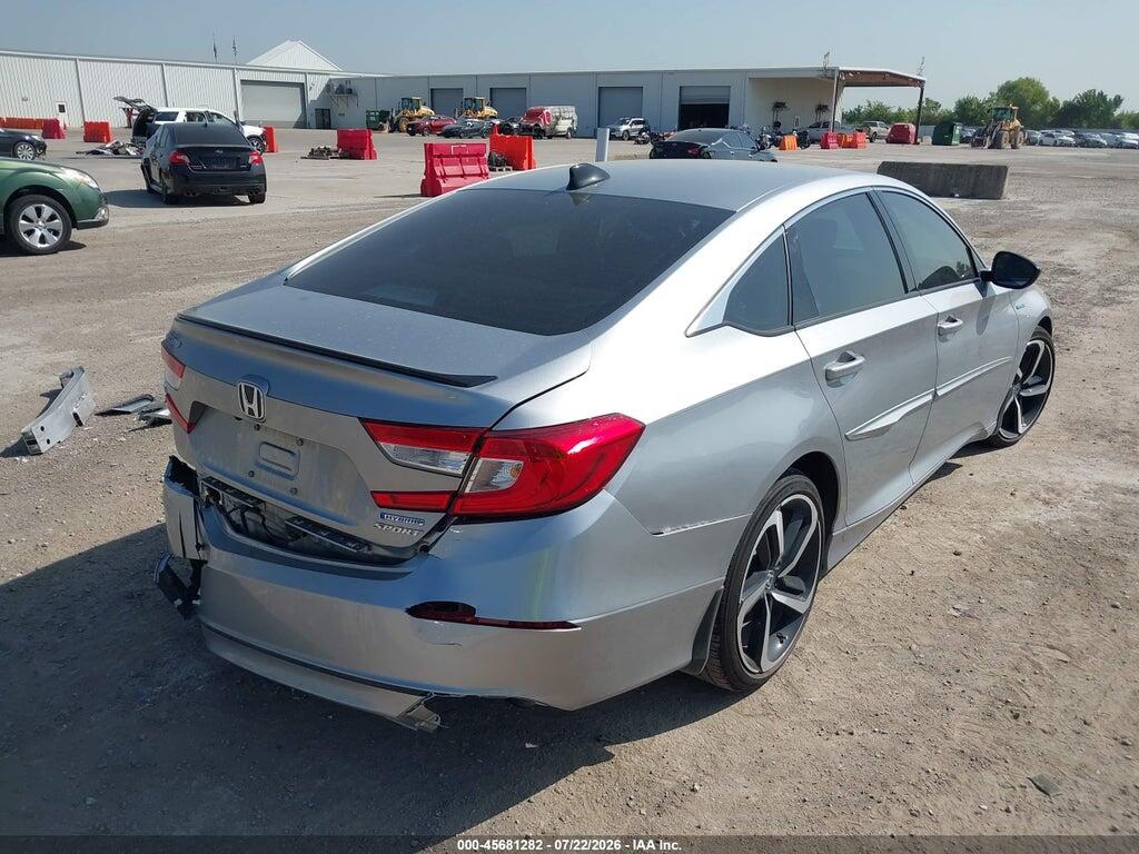 1HGCV3F25NA047262 2022 HONDA ACCORD HYBRID photo no. 4