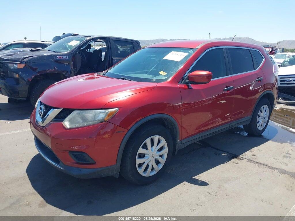 KNMAT2MT6GP650030 2016 NISSAN ROGUE photo no. 2