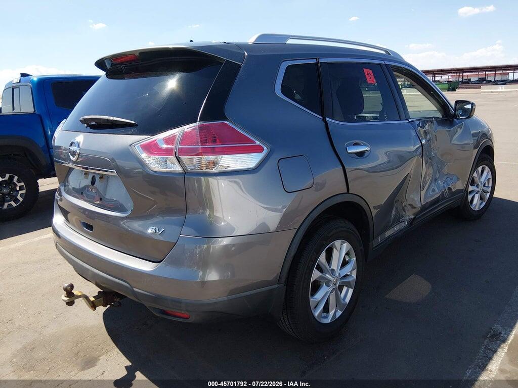 KNMAT2MT8GP684129 2016 NISSAN ROGUE photo no. 4