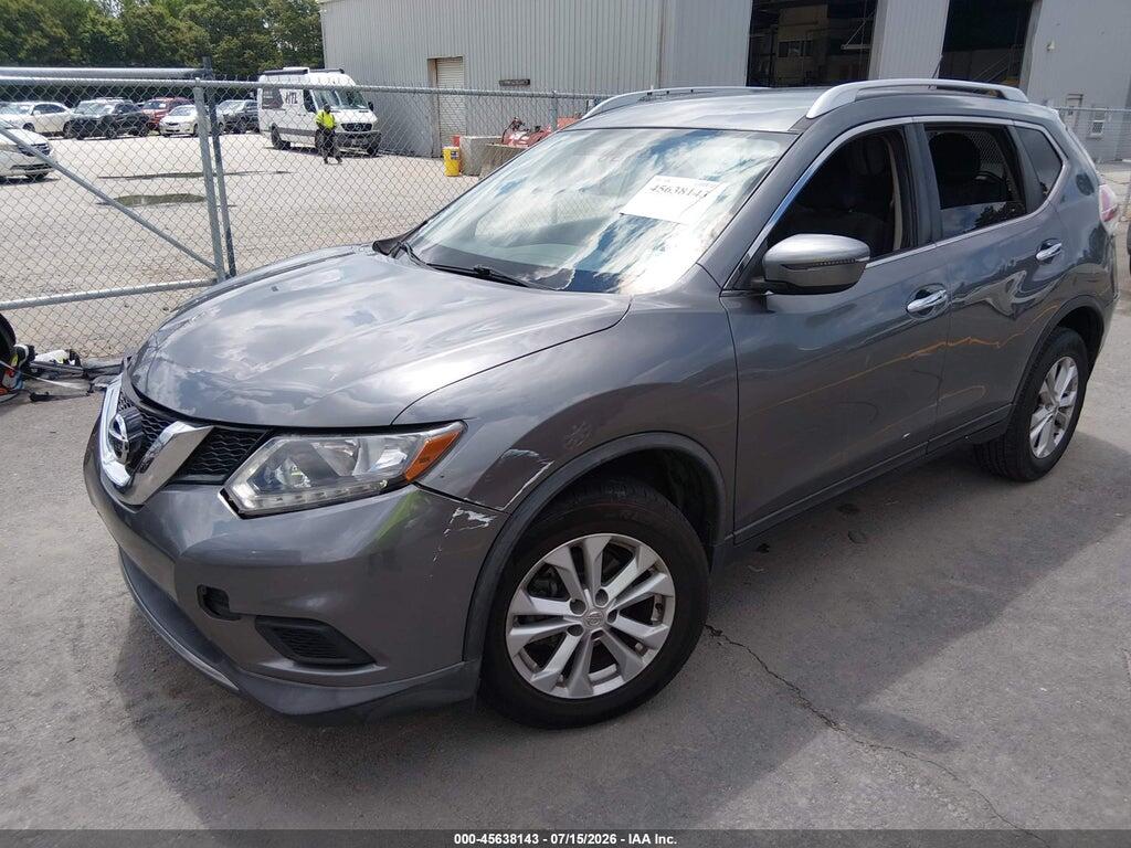 KNMAT2MT6GP727172 2016 NISSAN ROGUE photo no. 2