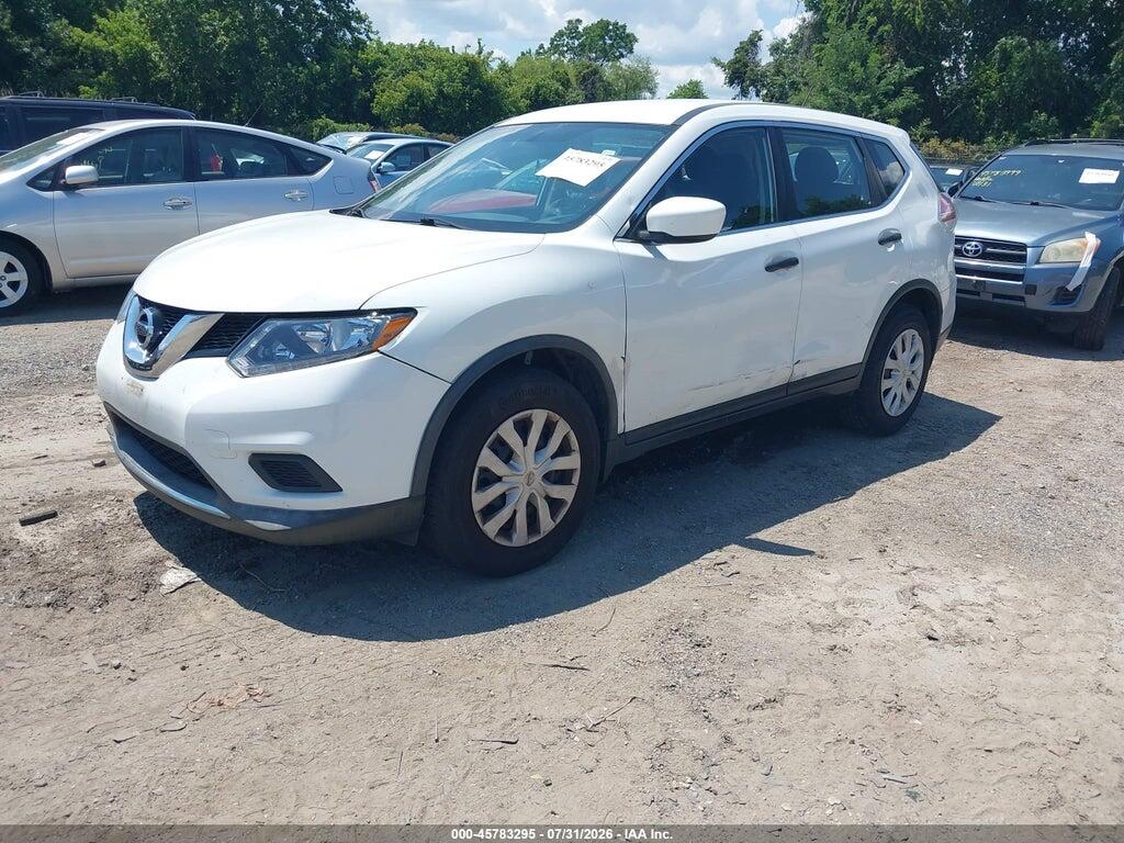 KNMAT2MV4GP613124 2016 NISSAN ROGUE photo no. 2