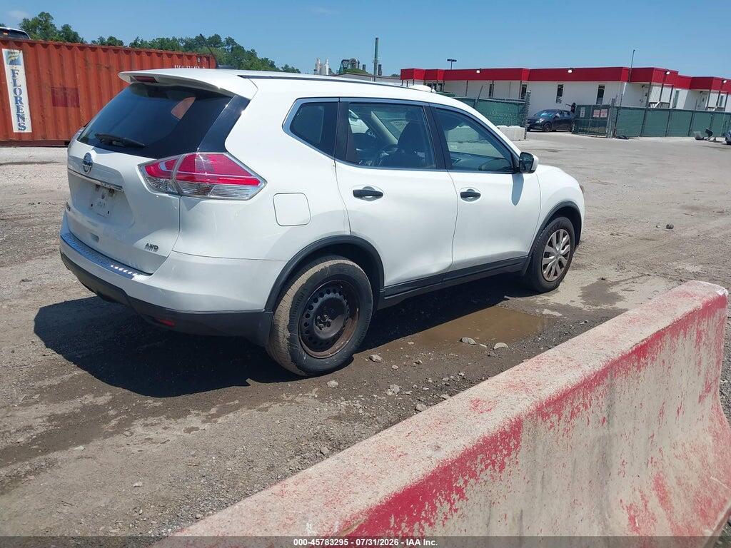 KNMAT2MV4GP613124 2016 NISSAN ROGUE photo no. 4