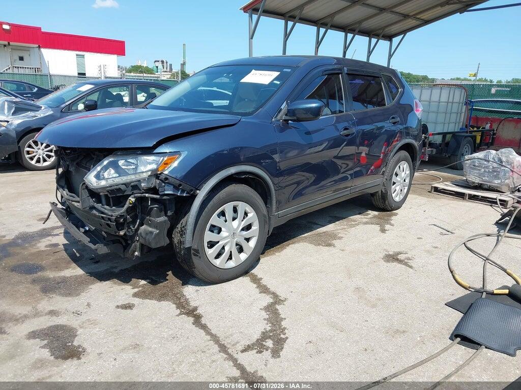 KNMAT2MV8GP716787 2016 NISSAN ROGUE photo no. 2