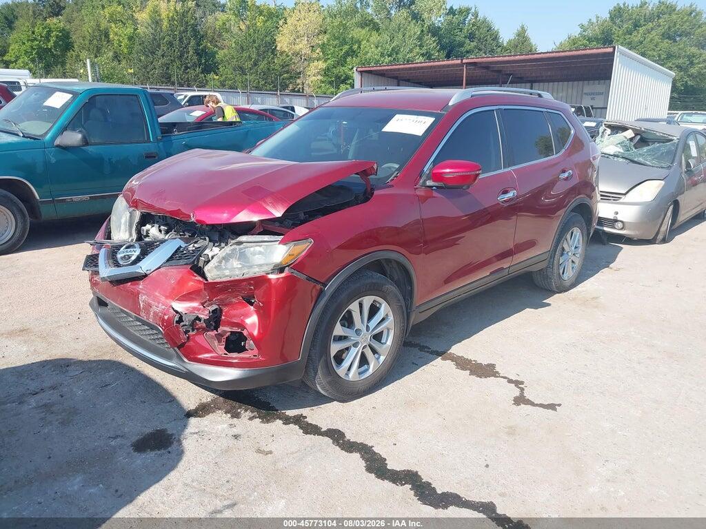 KNMAT2MTXGP595047 2016 NISSAN ROGUE photo no. 2