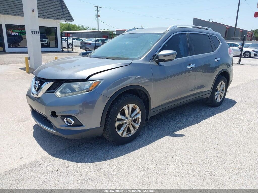 KNMAT2MT5GP697193 2016 NISSAN ROGUE photo no. 2