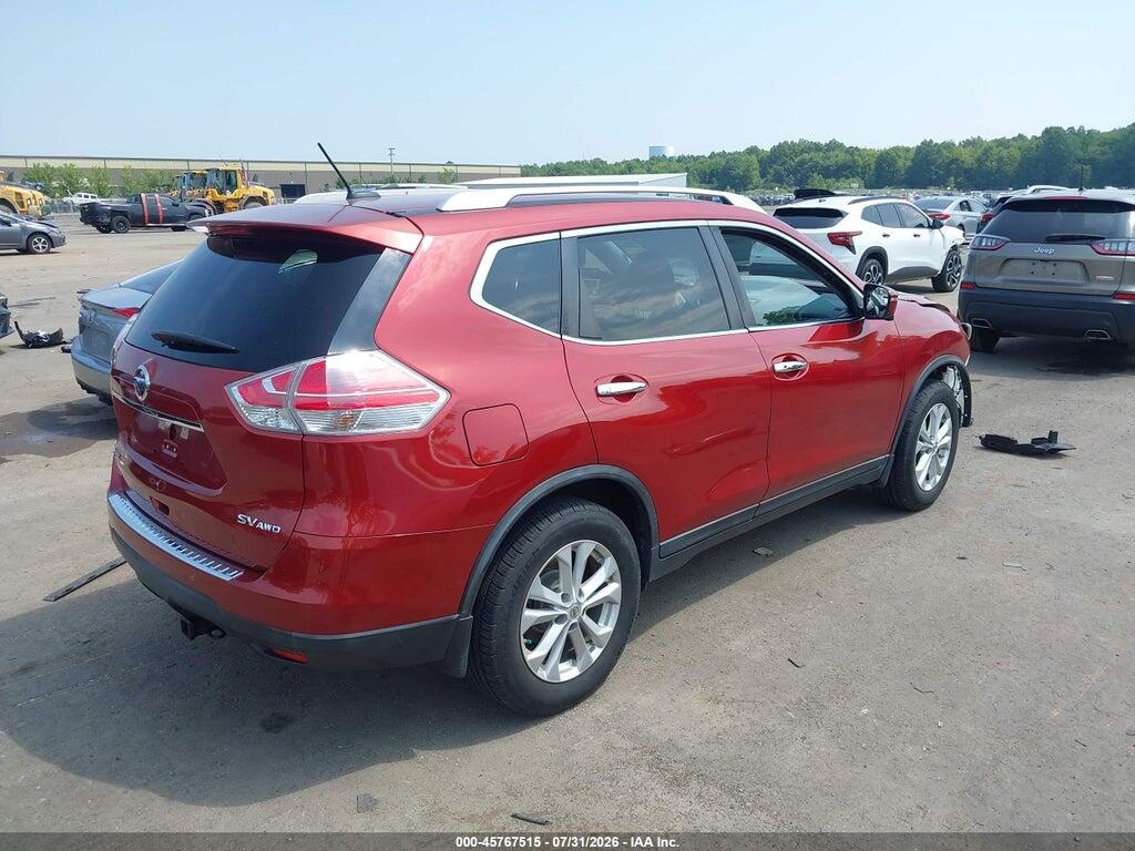 KNMAT2MV4GP649413 2016 NISSAN ROGUE photo no. 4