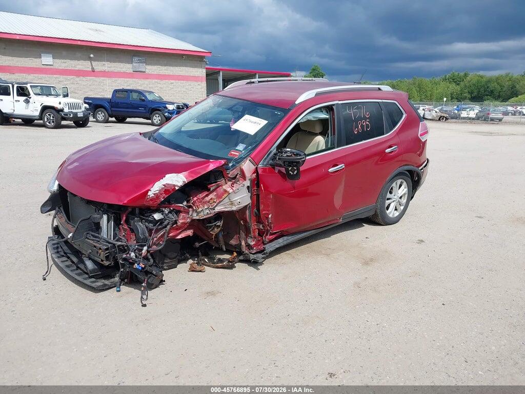 KNMAT2MVXGP723059 2016 NISSAN ROGUE photo no. 2
