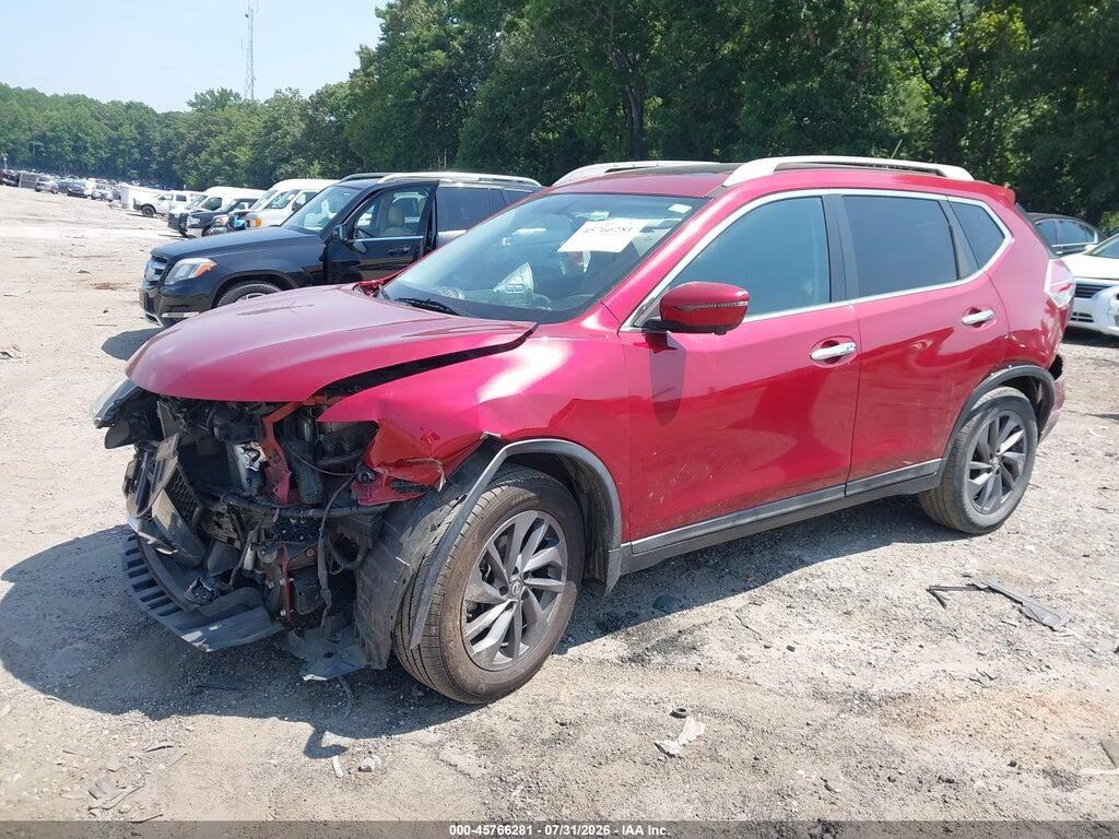 5N1AT2MT9GC925571 2016 NISSAN ROGUE photo no. 2