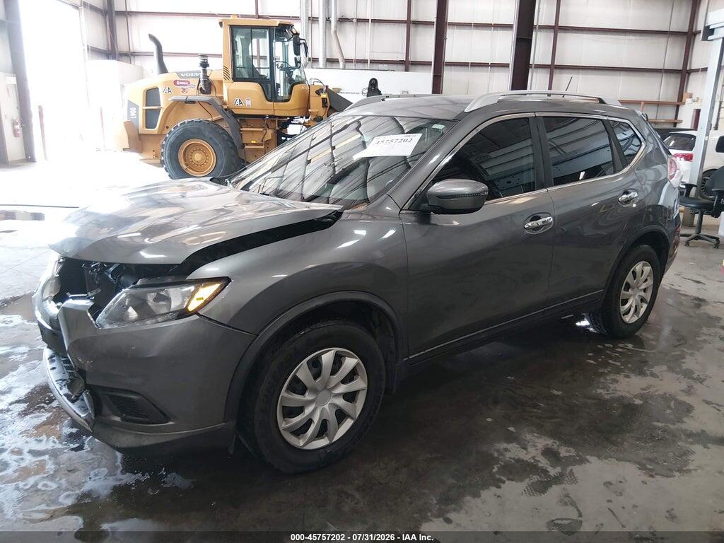 KNMAT2MT9GP733869 2016 NISSAN ROGUE photo no. 2