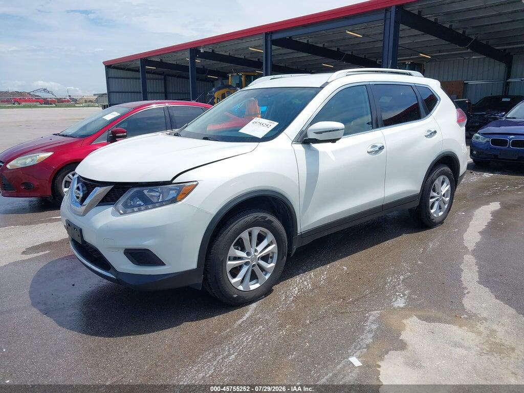 KNMAT2MV0GP670890 2016 NISSAN ROGUE photo no. 2