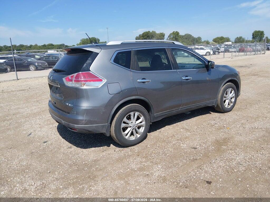 KNMAT2MV0GP682814 2016 NISSAN ROGUE photo no. 4