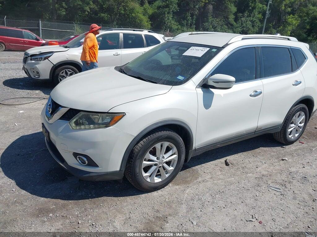 KNMAT2MT4GP630150 2016 NISSAN ROGUE photo no. 2